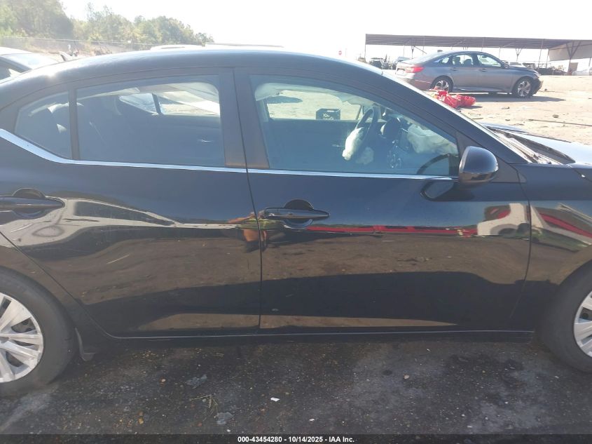 2021 Nissan Sentra S Xtronic Cvt VIN: 3N1AB8BV9MY259204 Lot: 43454280