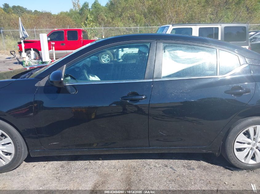 2021 Nissan Sentra S Xtronic Cvt VIN: 3N1AB8BV9MY259204 Lot: 43454280