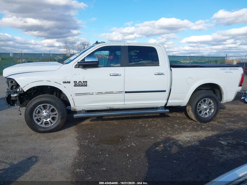 2018 Ram 3500 Laramie 4X4 6'4 Box VIN: 3C63R3EJ1JG318963 Lot: 43454408