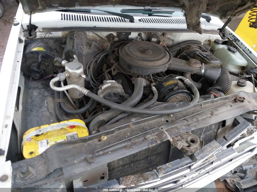 1987 Chevrolet Blazer S10 VIN: 1GNCS18R6H8189905 Lot: 43454433