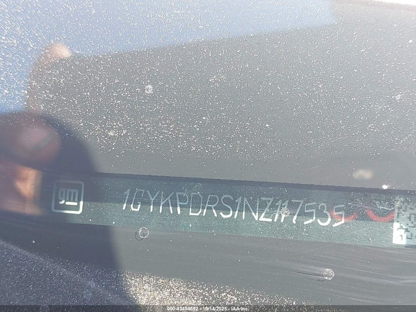 2022 CADILLAC XT6 PREMIUM LUXURY 1GYKPDRS1NZ117535