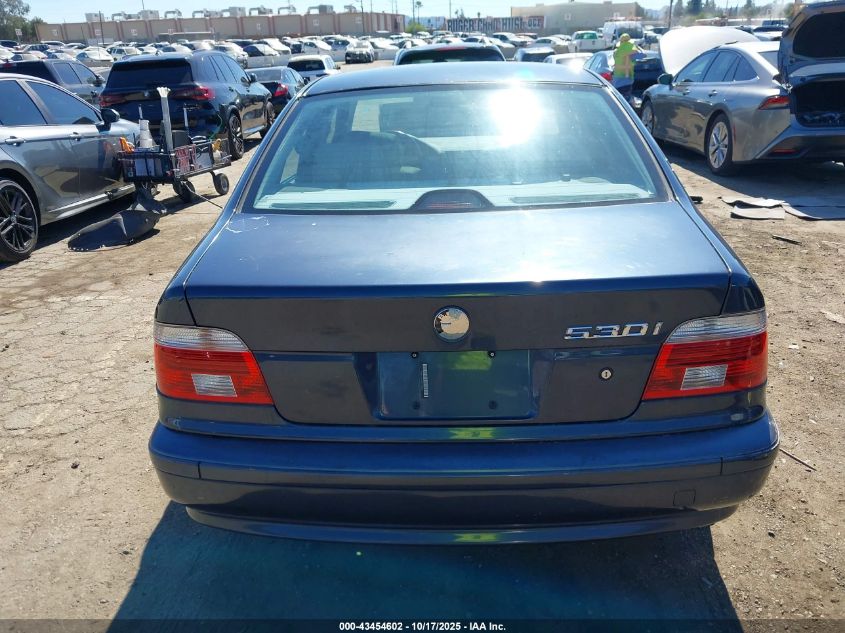 2002 BMW 530Ia VIN: WBADT63422CH98321 Lot: 43454602