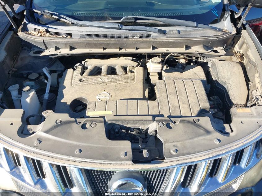 2009 Nissan Murano S/Sl/Le VIN: JN8AZ18WX9W116166 Lot: 43454733