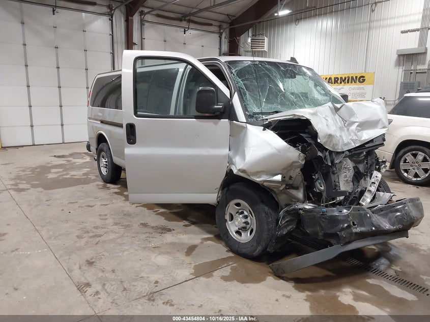 2021 CHEVROLET EXPRESS PASSENGER RWD 3500 EXTENDED WHEELBASE LS - 1GAZGNFP5M1302932