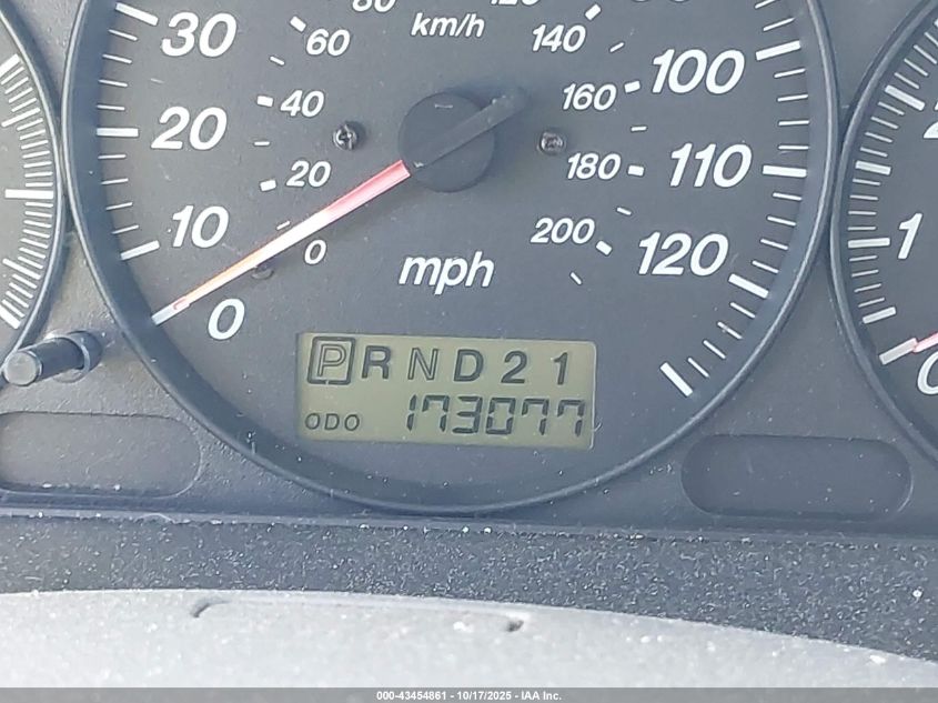 2001 Mazda Mpv Dx/Es/Lx VIN: JM3LW28Y810198255 Lot: 43454861