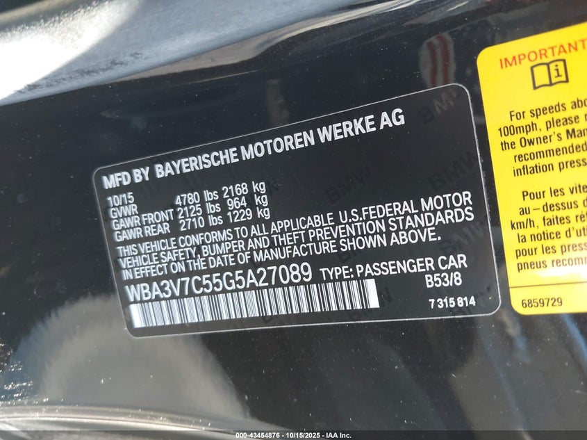 2016 BMW 428I WBA3V7C55G5A27089