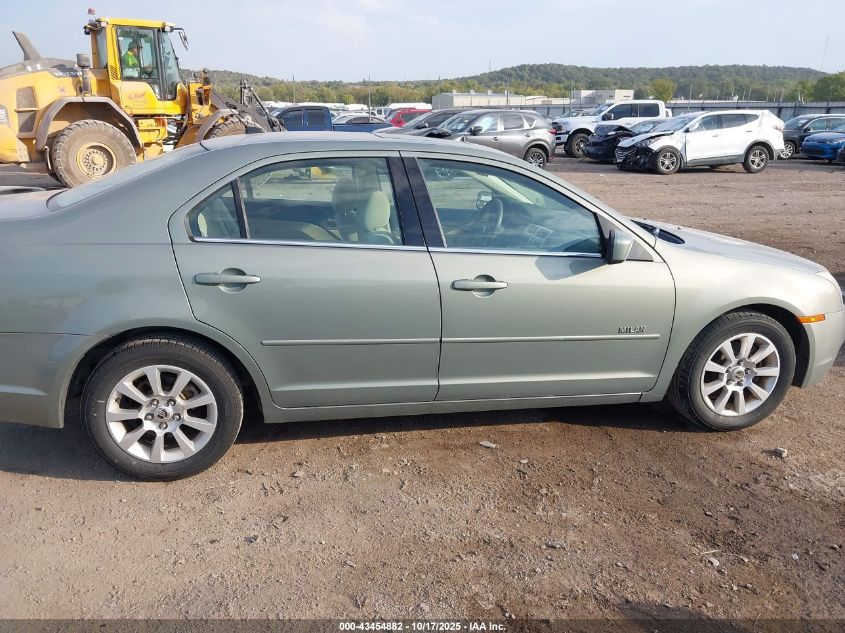 2008 Mercury Milan I4 VIN: 3MEHM07Z98R666666 Lot: 43454882