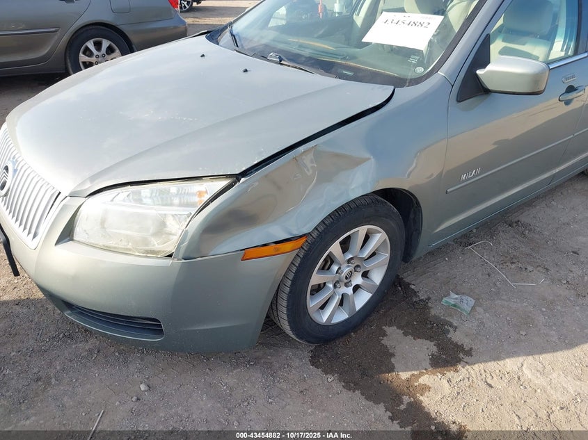 2008 Mercury Milan I4 VIN: 3MEHM07Z98R666666 Lot: 43454882