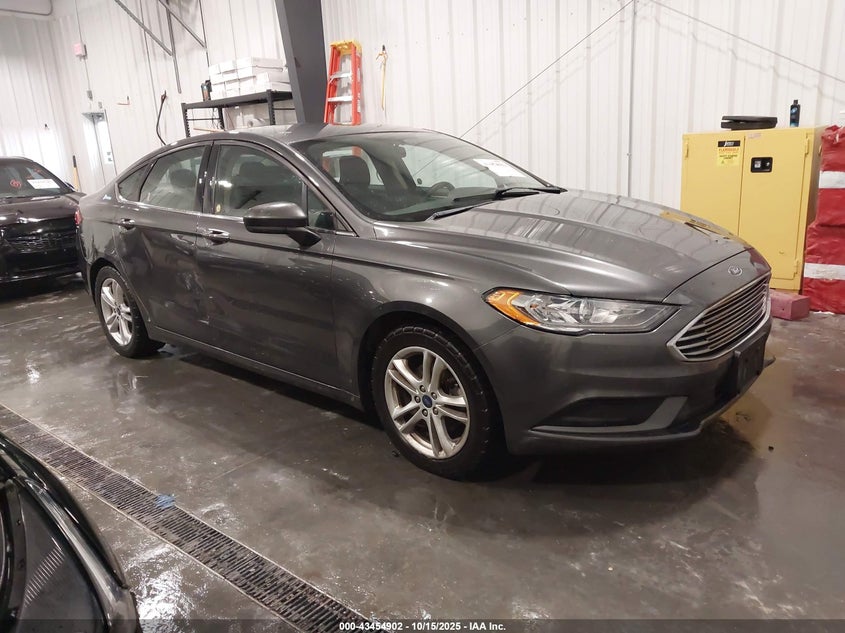 3FA6P0HD0JR224678 2018 Ford Fusion Se auction photo 1