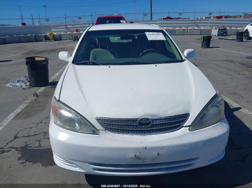 2004 Toyota Camry Le VIN: 4T1BE32K24U372654 Lot: 43454907