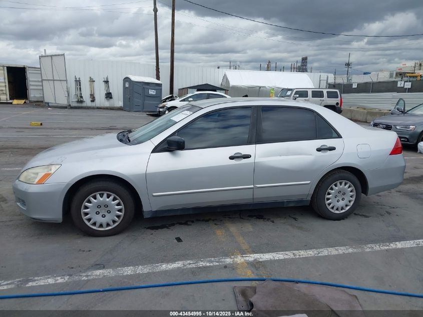 2007 Honda Accord 2.4 Vp VIN: JHMCM56197C007034 Lot: 43454995