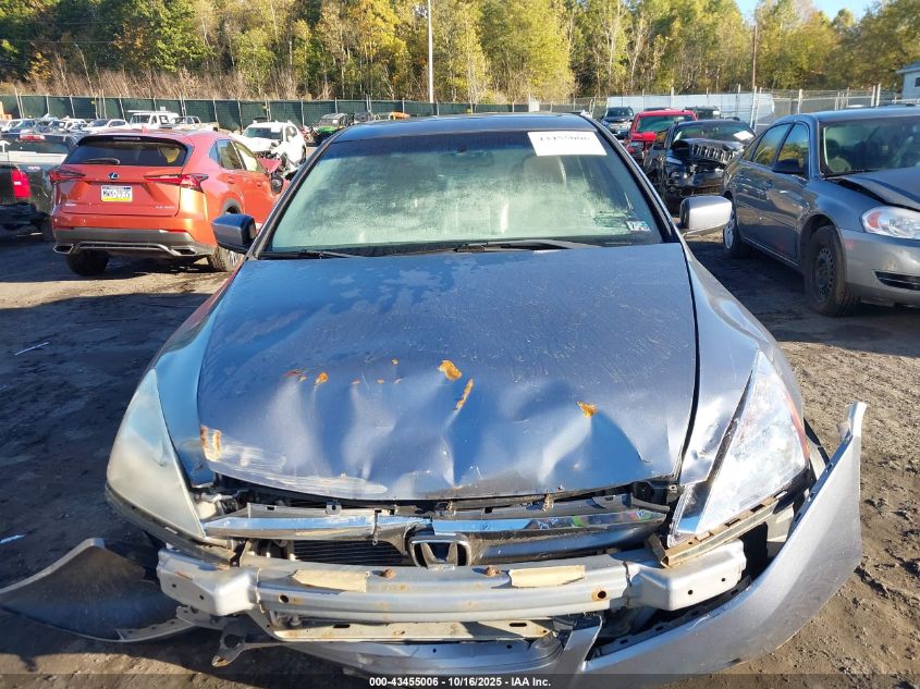 2007 Honda Accord 2.4 Ex VIN: 1HGCM56767A130664 Lot: 43455006