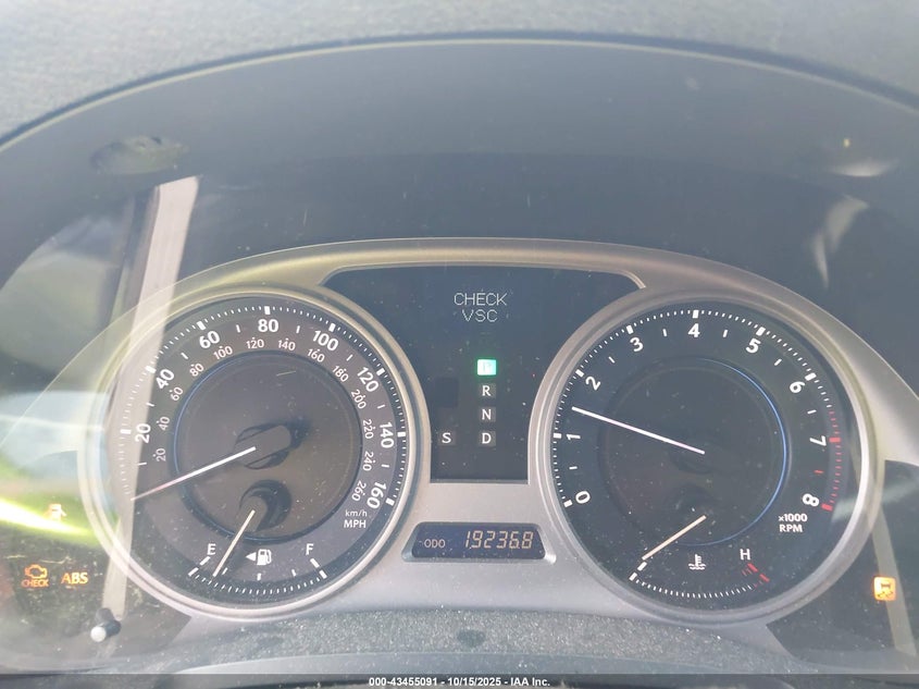 JTHCK262782027240 2008 LEXUS IS photo no. 7