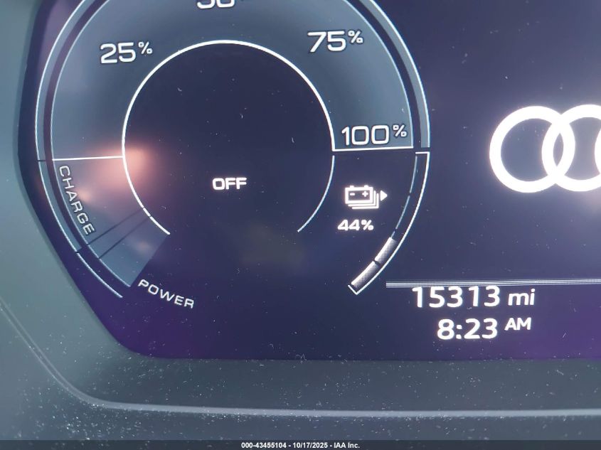 2025 Audi Q4 E-Tron Premium 45 Quattro VIN: WA1B5BFZ3SP015026 Lot: 43455104