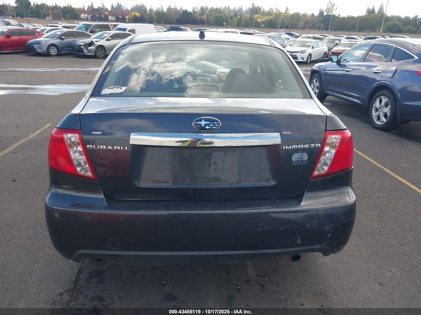 2009 Subaru Impreza 2.5I VIN: JF1GE60669H521896 Lot: 43455119