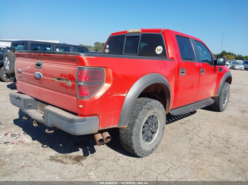1FTFW1R65BFC64904 2011 FORD F-150 photo no. 4