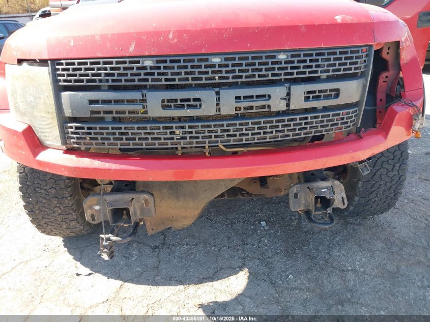 2011 Ford F-150 Svt Raptor VIN: 1FTFW1R65BFC64904 Lot: 43455181