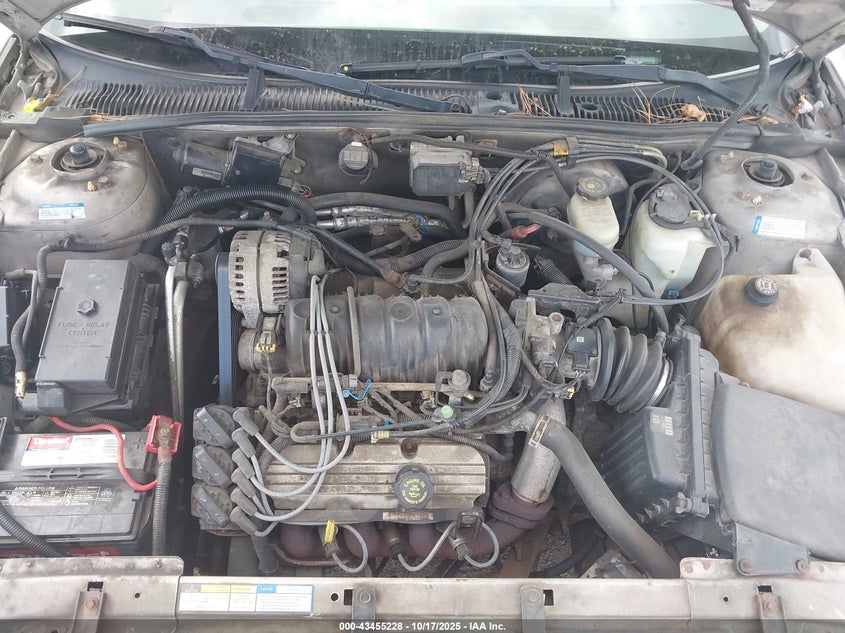 2001 Buick Park Avenue VIN: 1G4CW54K114258473 Lot: 43455228