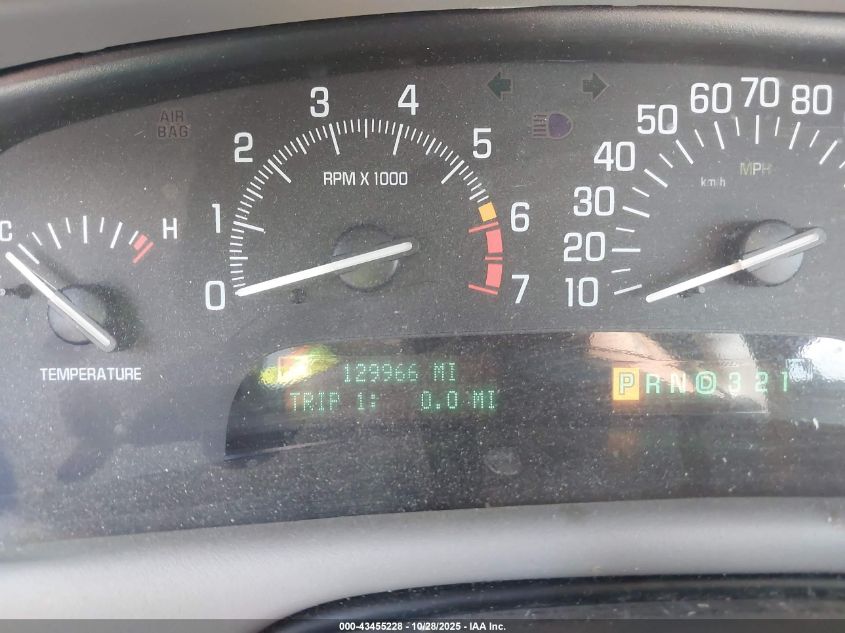 2001 Buick Park Avenue VIN: 1G4CW54K114258473 Lot: 43455228