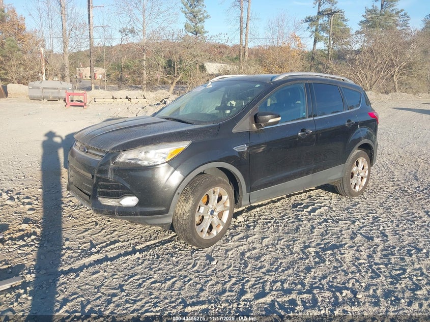 Vin: 1fmcu0j91fub59735, lot: 43950126, ford escape titanium 20152