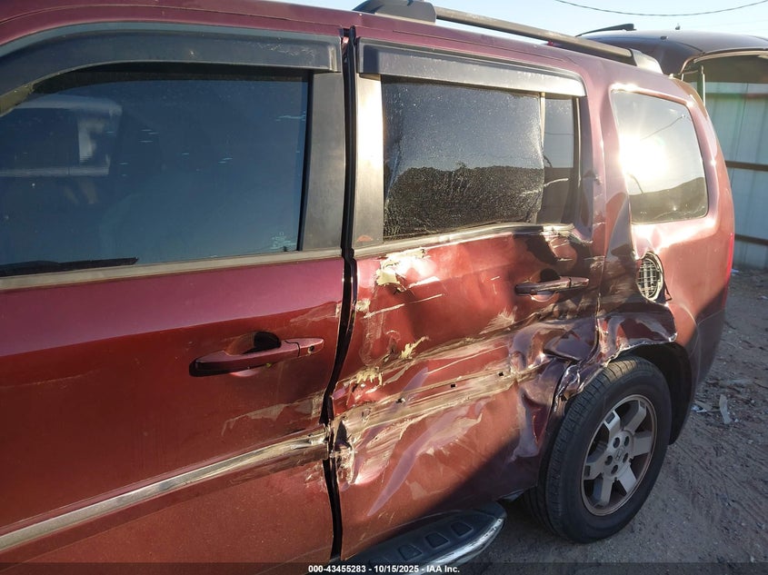 2009 Honda Pilot Touring VIN: 5FNYF38999B006464 Lot: 43455283