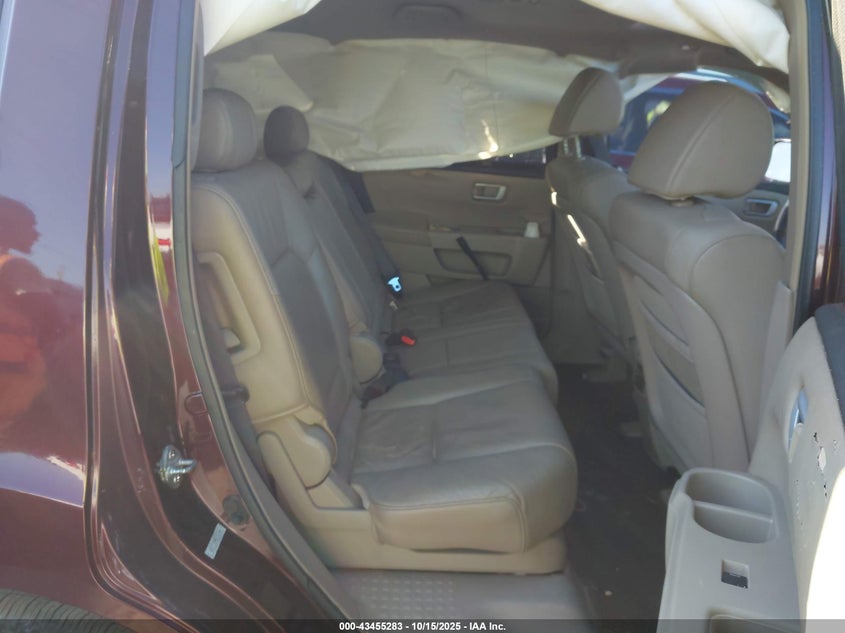 2009 Honda Pilot Touring VIN: 5FNYF38999B006464 Lot: 43455283