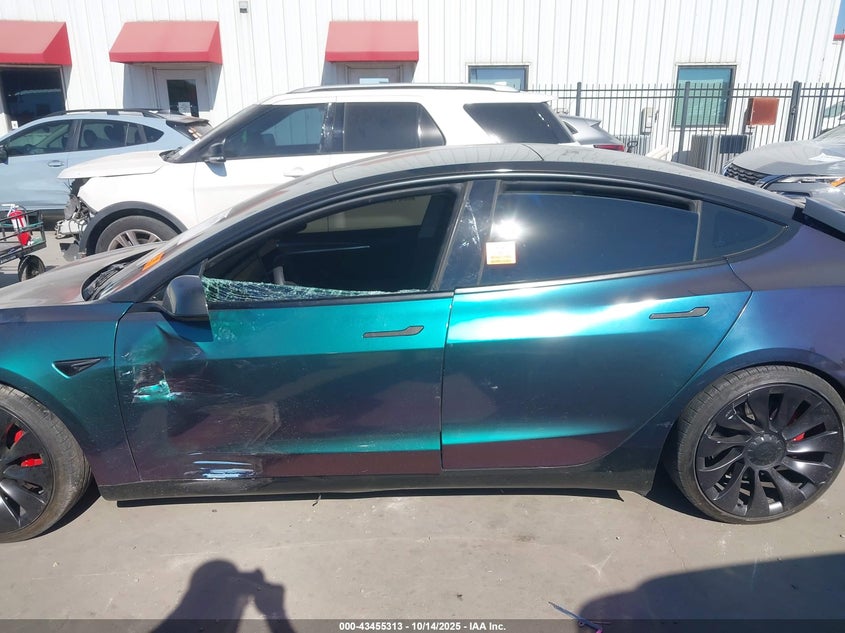 2021 Tesla Model 3 Performance Dual Motor All-Wheel Drive VIN: 5YJ3E1EC1MF089141 Lot: 43455313