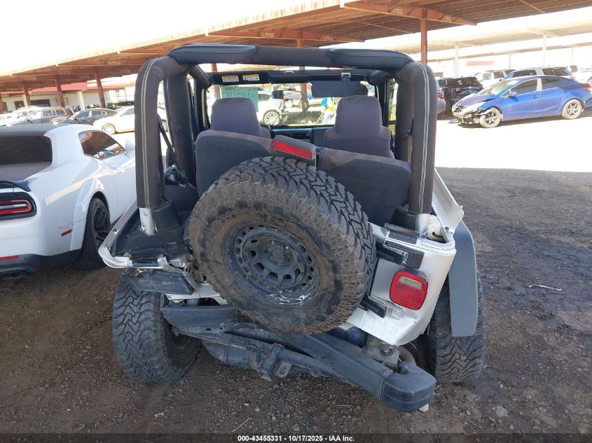 2005 Jeep Wrangler X VIN: 1J4FA39S45P375394 Lot: 43455331