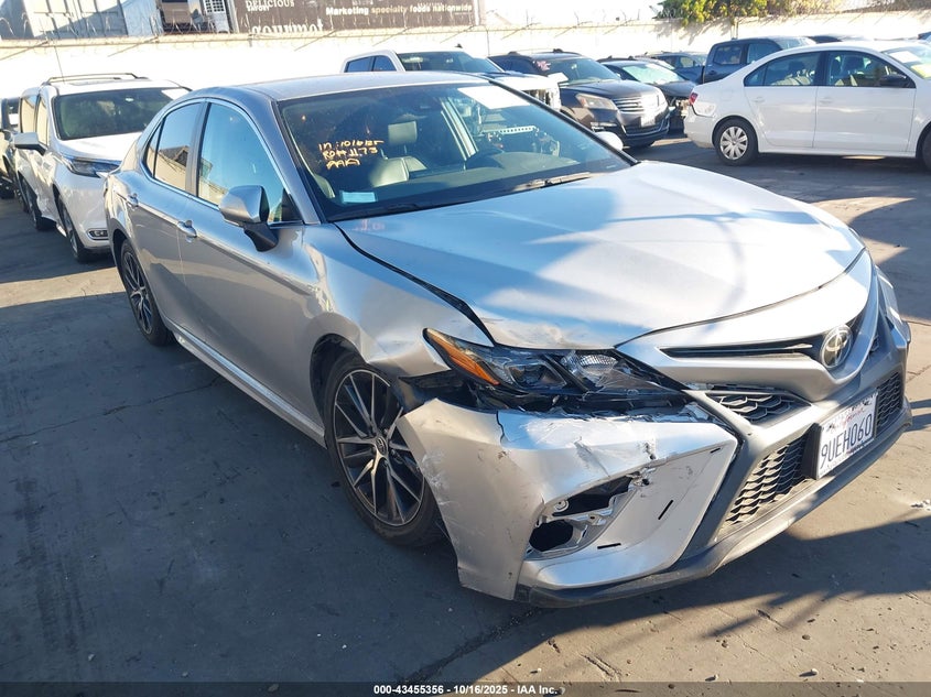 4T1G11AK9NU673270 2022 Toyota Camry Se auction photo 1