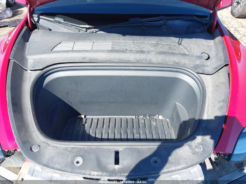 2021 Tesla Model Y Standard Range Rear-Wheel Drive VIN: 5YJYGDED7MF121889 Lot: 43455363