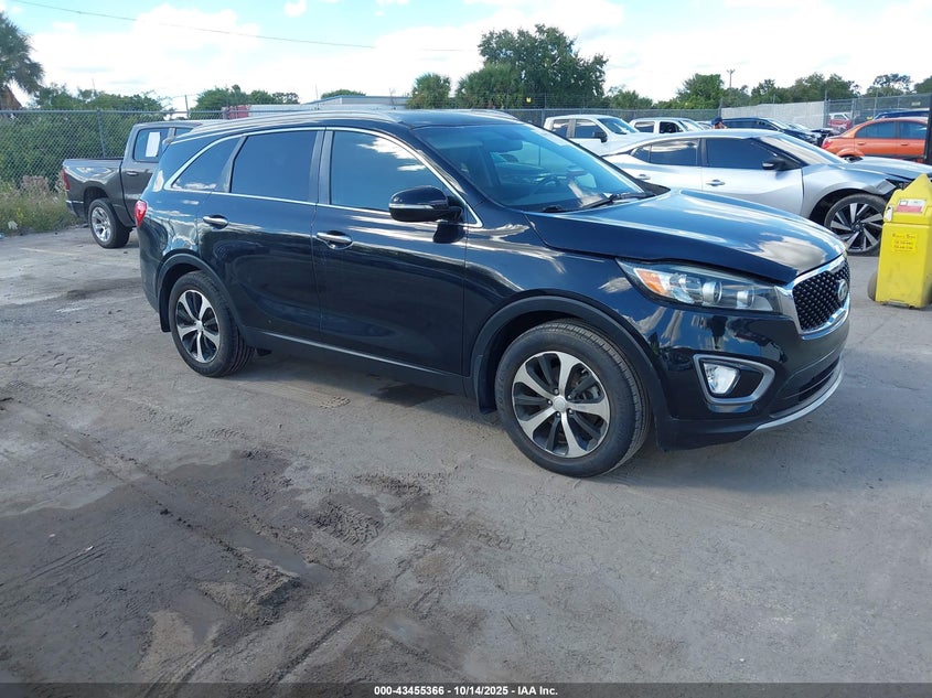 5XYPH4A51GG093611 2016 Kia Sorento 3.3L Ex auction photo 1