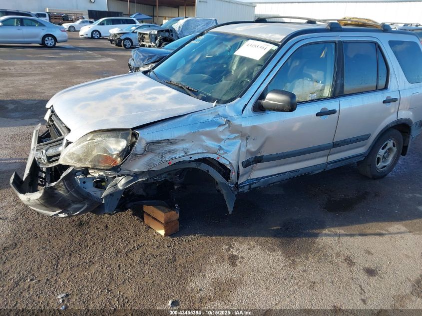 2004 Honda Cr-V Lx VIN: JHLRD68404C008306 Lot: 43455394