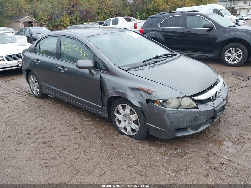 2HGFA16529H333942 2009 Honda Civic Lx auction photo 1