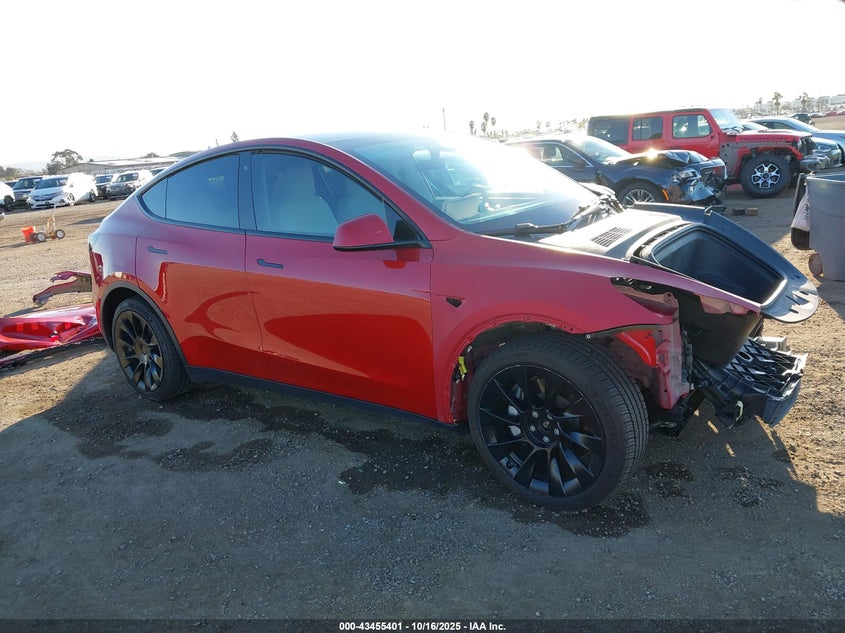 2020 TESLA MODEL Y LONG RANGE DUAL MOTOR ALL-WHEEL DRIVE - 5YJYGDEE4LF024043