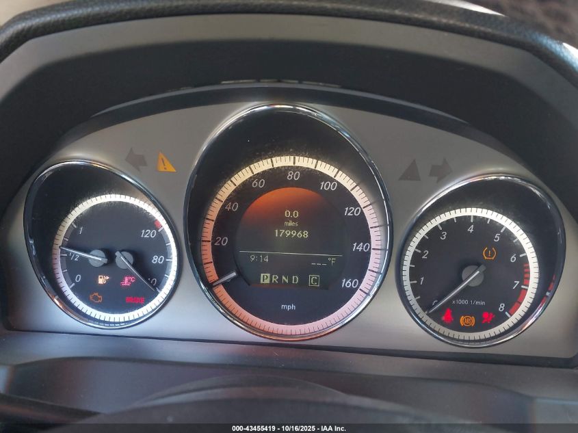 2009 Mercedes-Benz C 300 Luxury/Sport VIN: WDDGF54X59R061182 Lot: 43455419