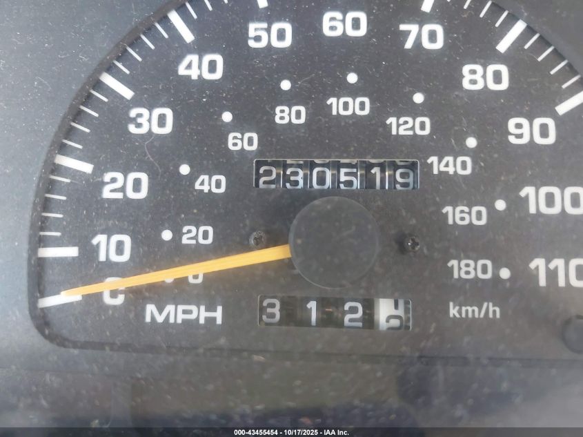 1997 Toyota 4Runner Sr5 V6 VIN: JT3HN86R5V0127850 Lot: 43455454