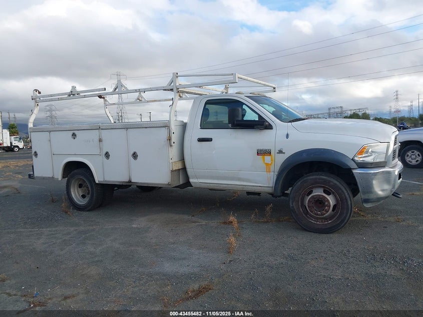 2012 Ram 5500 Chassis St/Slt VIN: 3C7WDMBL3CG295577 Lot: 43455482