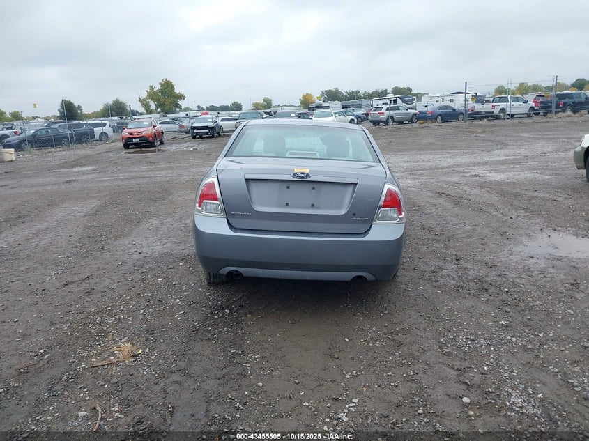 2006 Ford Fusion Se VIN: 3FAHP071X6R149043 Lot: 43455505
