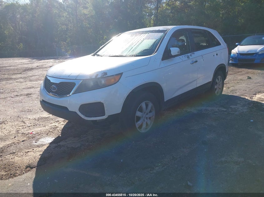 Vin: 5xykt4a10cg239058, lot: 43950366, kia sorento lx 20122