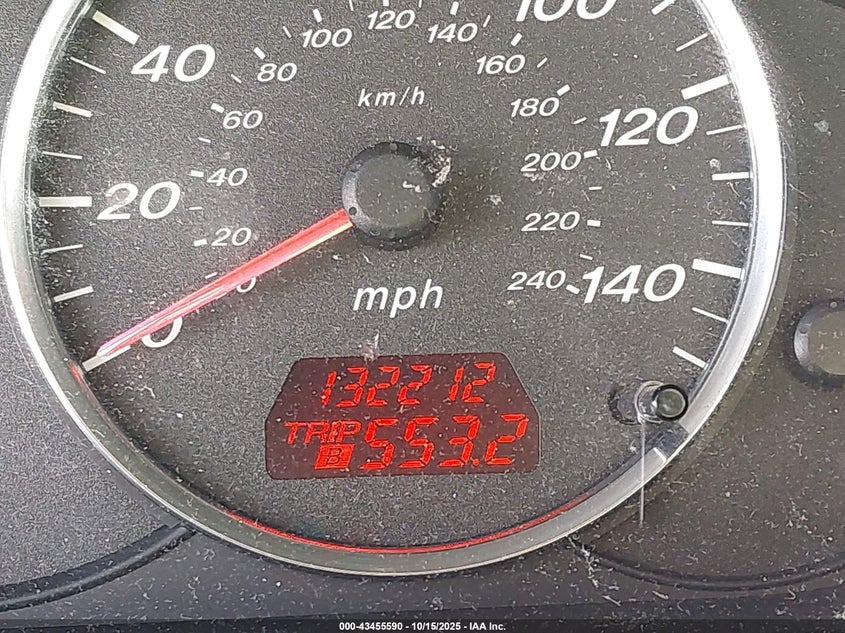 2005 Mazda Mazda6 I Base VIN: 1YVHP80C455M58345 Lot: 43455590