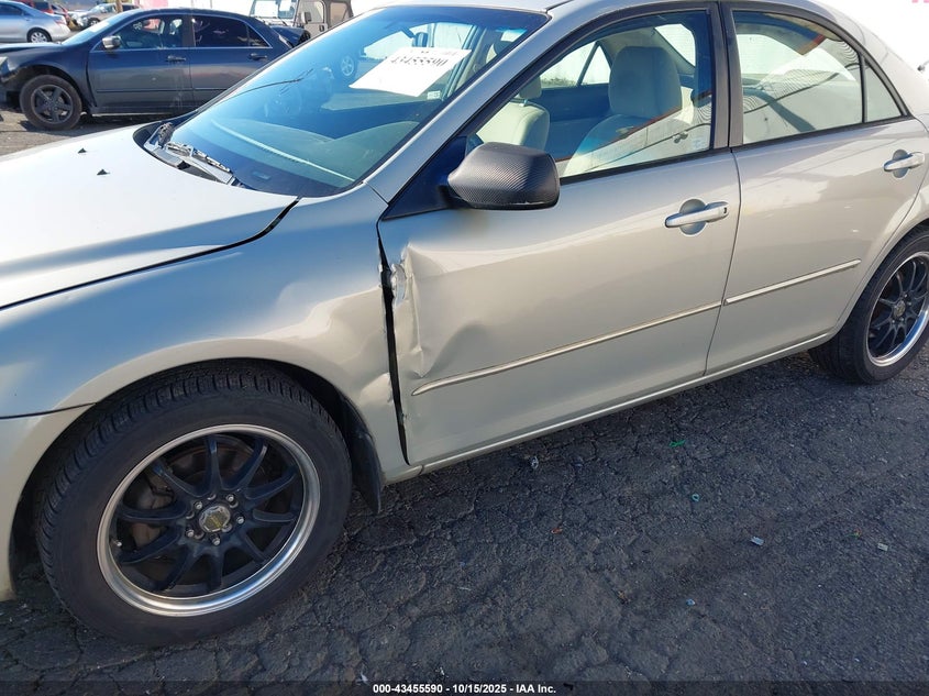 2005 Mazda Mazda6 I Base VIN: 1YVHP80C455M58345 Lot: 43455590