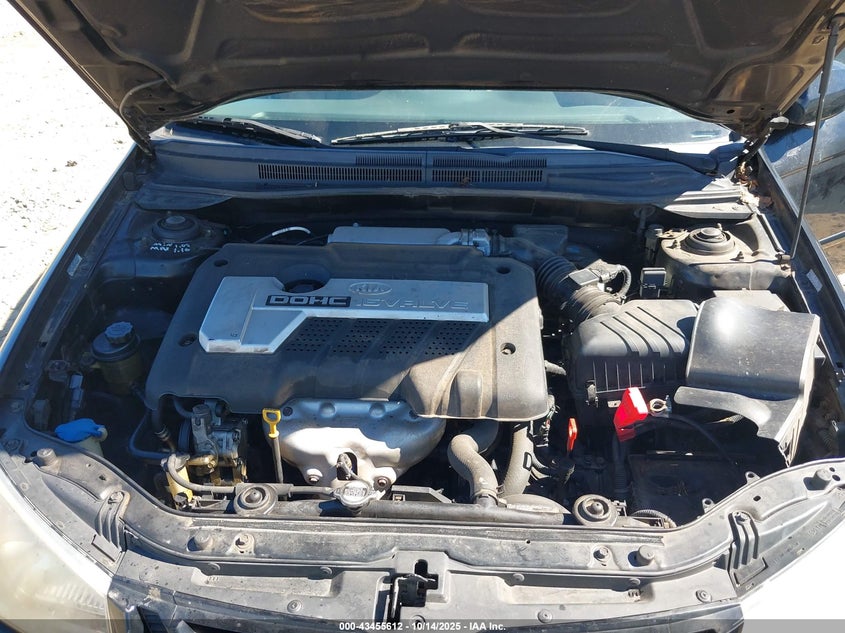 2006 Kia Spectra Ex/Lx/Sx VIN: KNAFE121365314242 Lot: 43455612