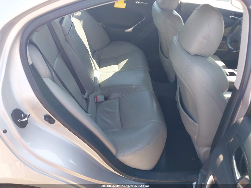 2008 Lexus Is 250 VIN: JTHCK262285022493 Lot: 43455639