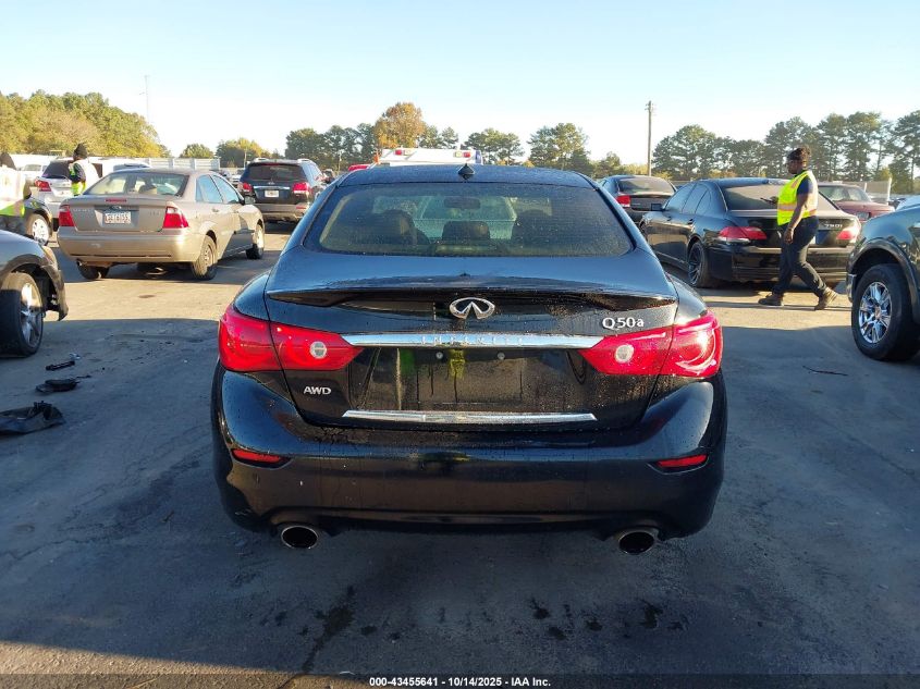 2015 Infiniti Q50 VIN: JN1BV7AR7FM420245 Lot: 43455641