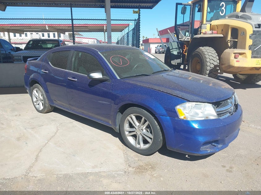 Vin: 1c3cdzag4cn254310, lot: 43950502, dodge avenger se 2012 img_1