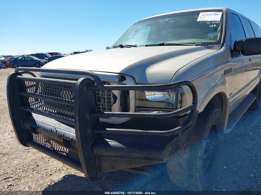 2004 Ford Excursion Limited VIN: 1FMNU43SX4EB57487 Lot: 43455706