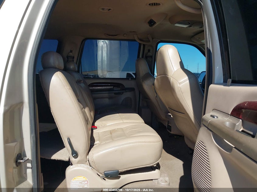 2004 Ford Excursion Limited VIN: 1FMNU43SX4EB57487 Lot: 43455706