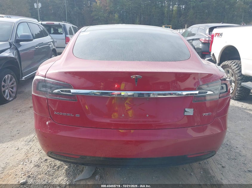 2017 Tesla Model S 100D/60D/75D/90D/P100D VIN: 5YJSA1E25HF178683 Lot: 43455719