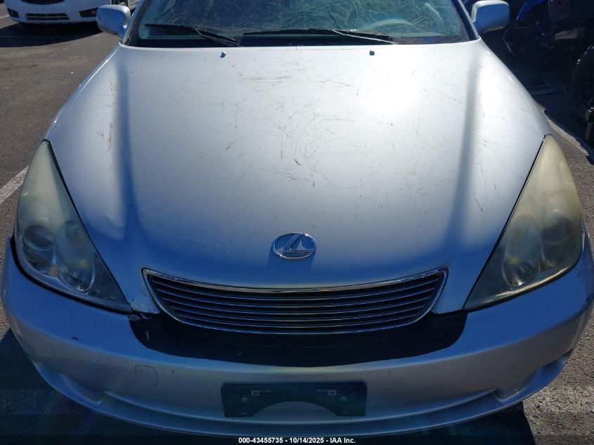 2005 Lexus Es 330 VIN: JTHBA30G455128836 Lot: 43455735