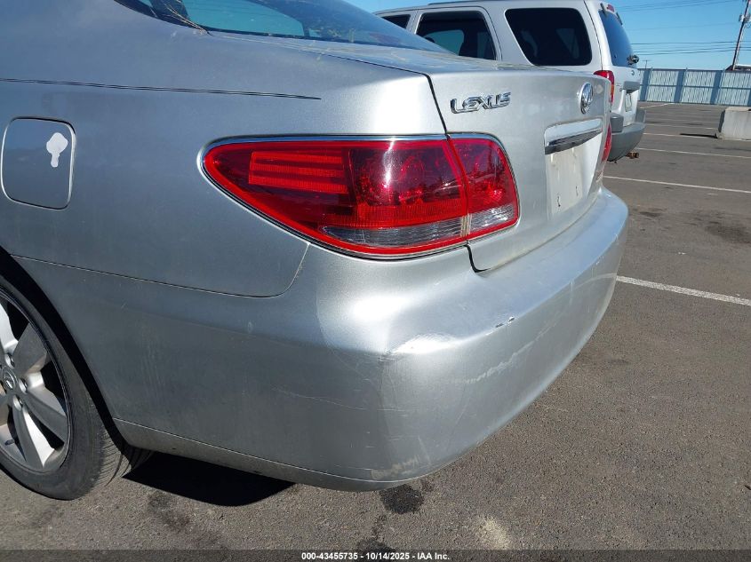 2005 Lexus Es 330 VIN: JTHBA30G455128836 Lot: 43455735